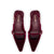 Ines Pump In Wine Velvet