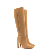 Cindy Hi Boot In Peanut Suede