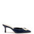 Flora Pump In Navy and Ivory Leather