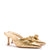 Mini Valerie Pump In Gold Metallic Leather