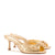 Jasmine Mule In Gold Metallic Leather