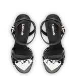 Amore Sandal in Black Leather