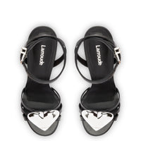 Amore Sandal in Black Leather