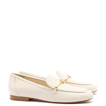 Katherine Loafer In Ivory Leather