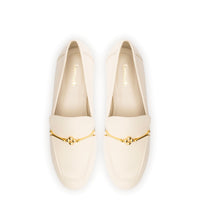 Katherine Loafer In Ivory Leather