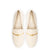 Katherine Loafer In Ivory Leather