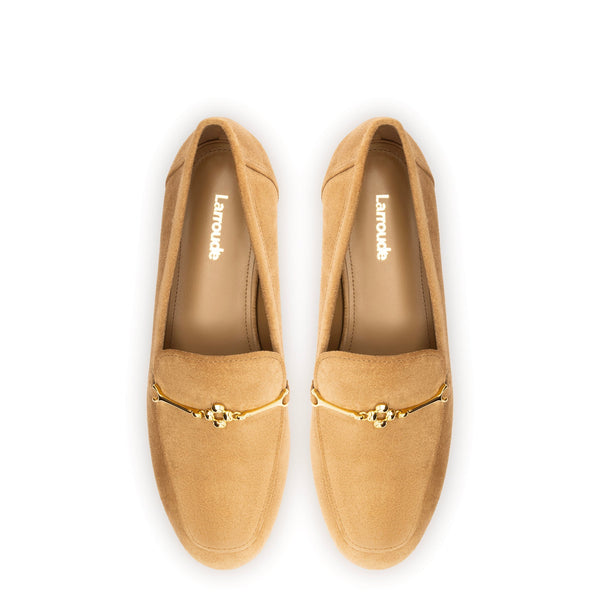 Katherine Loafer In Peanut Suede