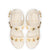 Madison Espadrille In Ivory Leather