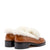 Bobbie Loafer In Caramel Leather and Natural Shearling