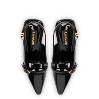 Ines Hi Pump in Black Patent Leather