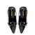 Ines Hi Pump in Black Patent Leather