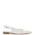 Ines Flat In White Patent Leather