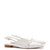 Ines Flat In White Patent Leather