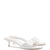 Greta Mule In White Patent Leather