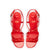 Brooks Sandal In Scarlet Patent Leather