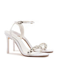 Calypso Sandal In White Fabric