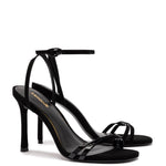 Vesper Sandal In Black Suede