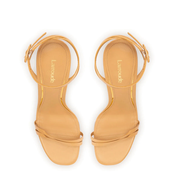 Vesper Sandal In Tan Leather