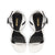 Vesper Sandal In White Leather