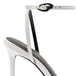 Vesper Sandal In White Leather