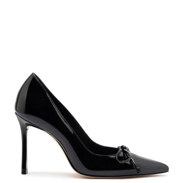 Linda Pump In Black Patent Leather