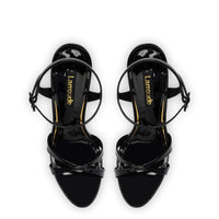 Angelina Sandal In Black Patent Leather