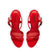 Angelina Sandal In Cherry Satin