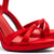 Angelina Sandal In Cherry Satin