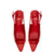 Franca Pump In Scarlet Patent Leather