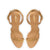 Milanina Mini Sandal In Tan Leather