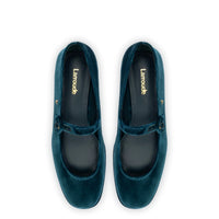 Blair Flatform In Deepsea Velvet