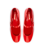 Blair Flatform In Scarlet Patent Leather