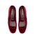 Blair Flatform In Wine Velvet