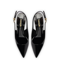 Loulou Pump In Black Patent Leather