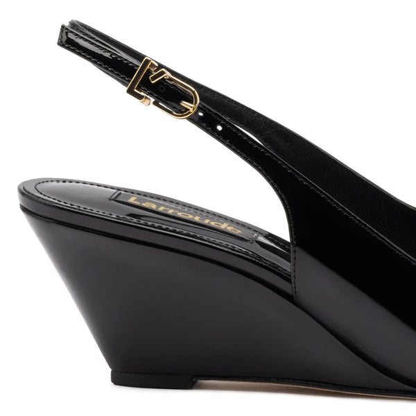 Loulou Pump In Black Patent Leather