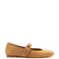 Verona Ballet Flat In Peanut Suede