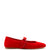 Verona Ballet Flat In Scarlet Suede