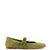 Verona Ballet Flat In Seaweed Suede