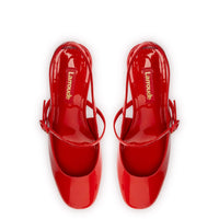 Georgina Pump In Scarlet Patent Leather