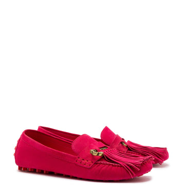 Joy Mocassin In Pink Suede