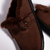 Milan Fur Clog In Brown Suede