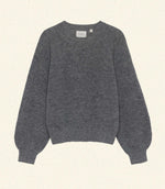 MARSENA SWEATER -- DARK HEATHER GREY