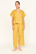 Pajama Pant Set in Sulphur