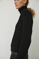 M Patmos Gabe Turtleneck in Black