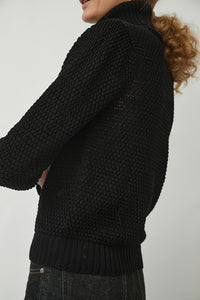 M Patmos Gabe Turtleneck in Black