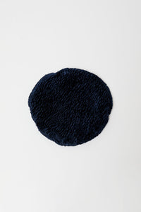 Muhlbauer Nessie Velvet Beret in Navy