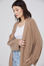 MAKENA LONGLINE CASHMERE CARDIGAN