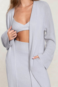 MAKENA LONGLINE CASHMERE CARDIGAN