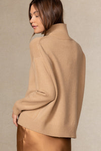 JOSLYN TURTLENECK CASHMERE SWEATER