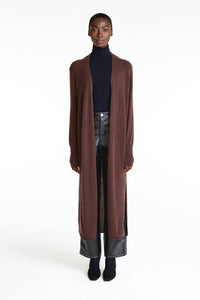 FAYE LONGLINE CASHMERE CARDIGAN